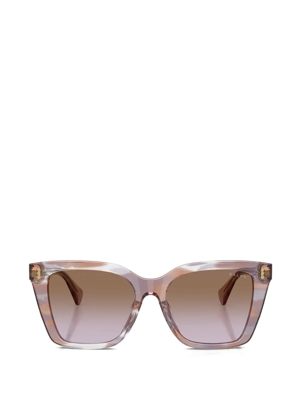 POLO RALPH LAUREN EYEWEAR Zonnebril met vierkant montuur Roze