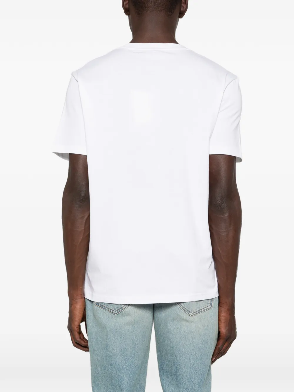 John Richmond Union Jack verfraaid T-shirt Wit