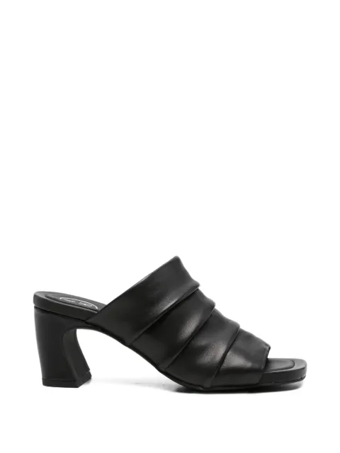 Ash Eva ruched leather sandals