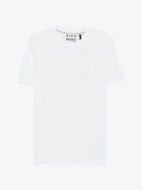 John Richmond playera manga corta con cuello redondo