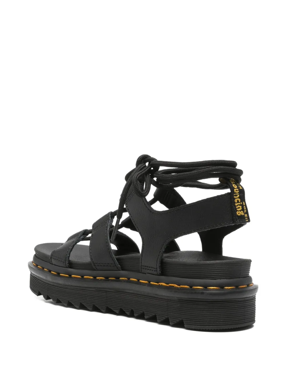 Dr Martens Nartilla lace-up sandals Zwart