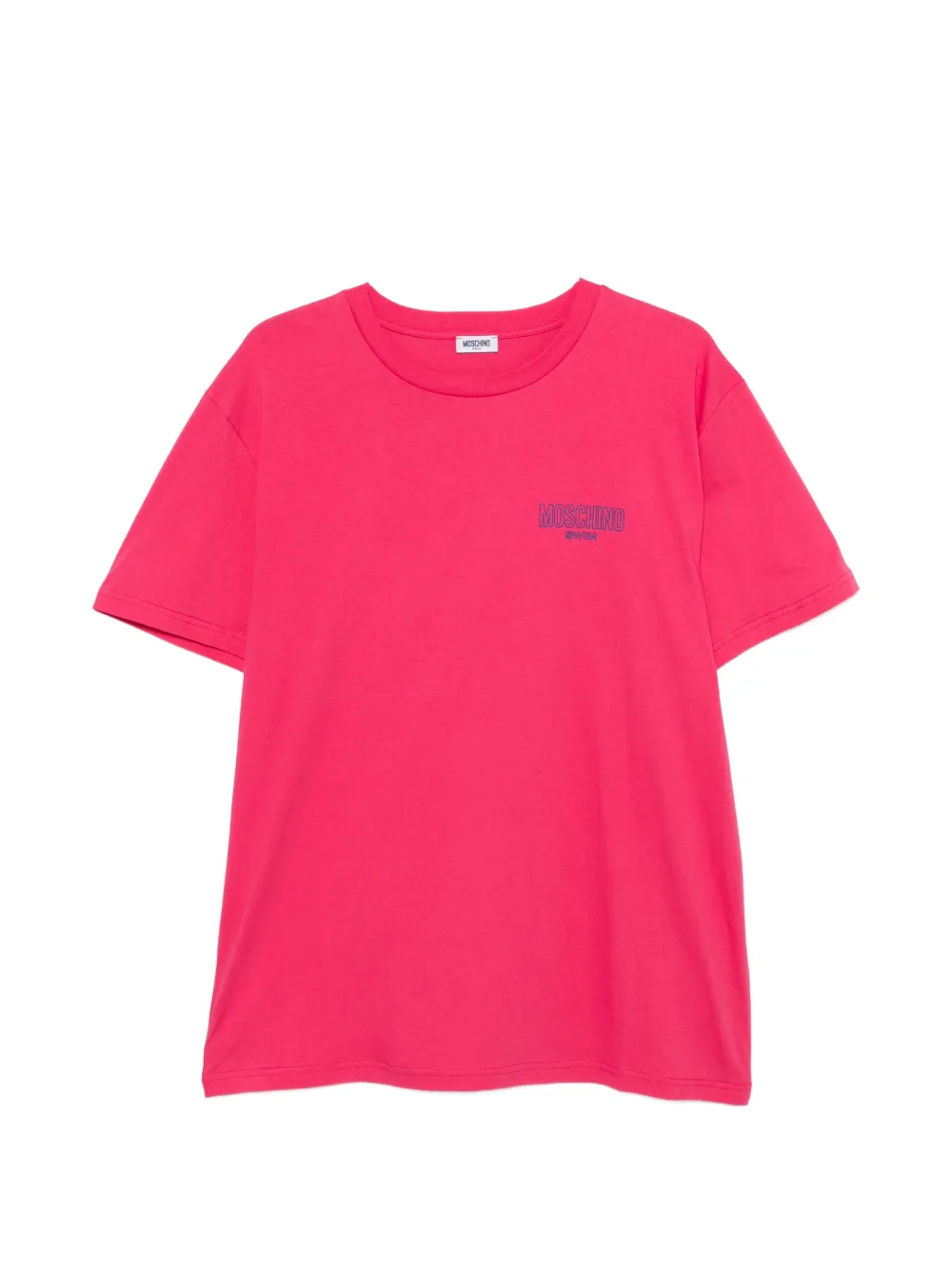 Moschino logo-print T-shirt - Rosa
