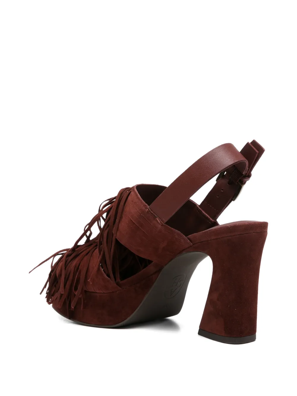 Ash fringe-detailed platform sandals Bruin