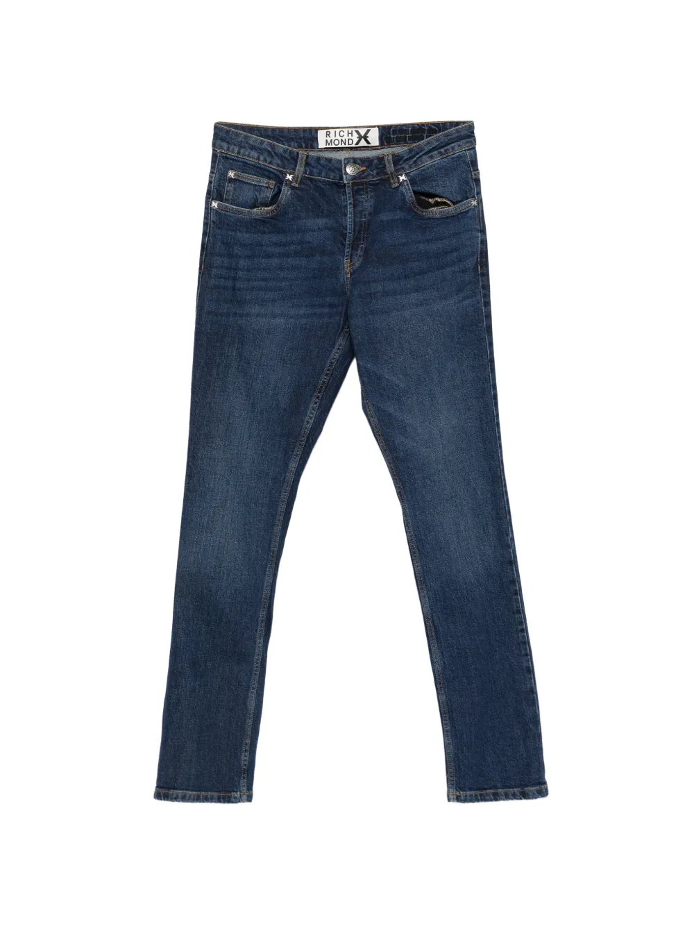 John Richmond logo-patch jeans | Blue | Image 1