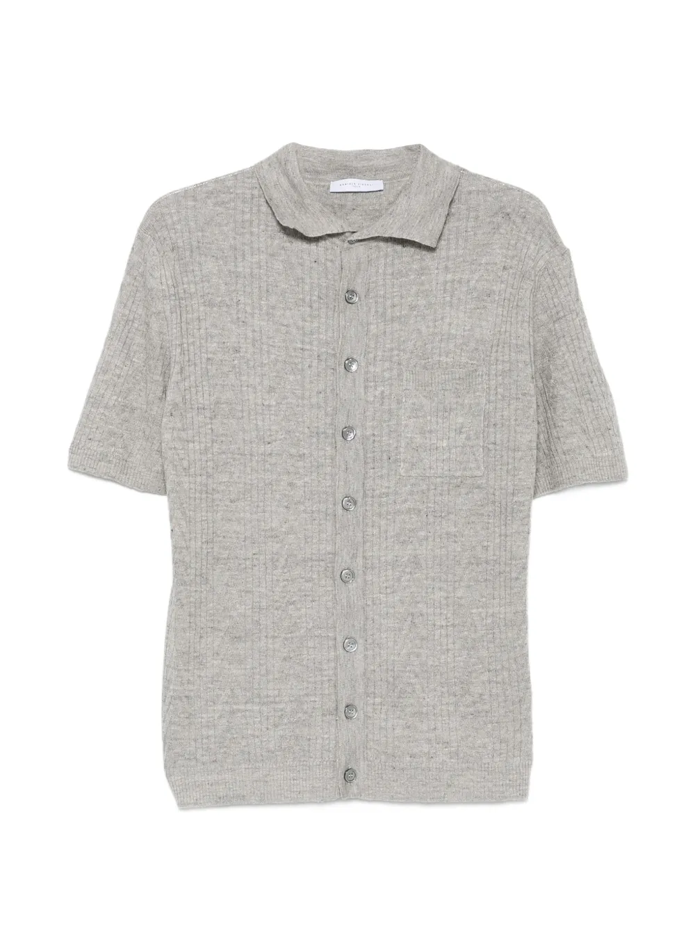 Daniele Fiesoli buttoned ribbed jacket - Grigio