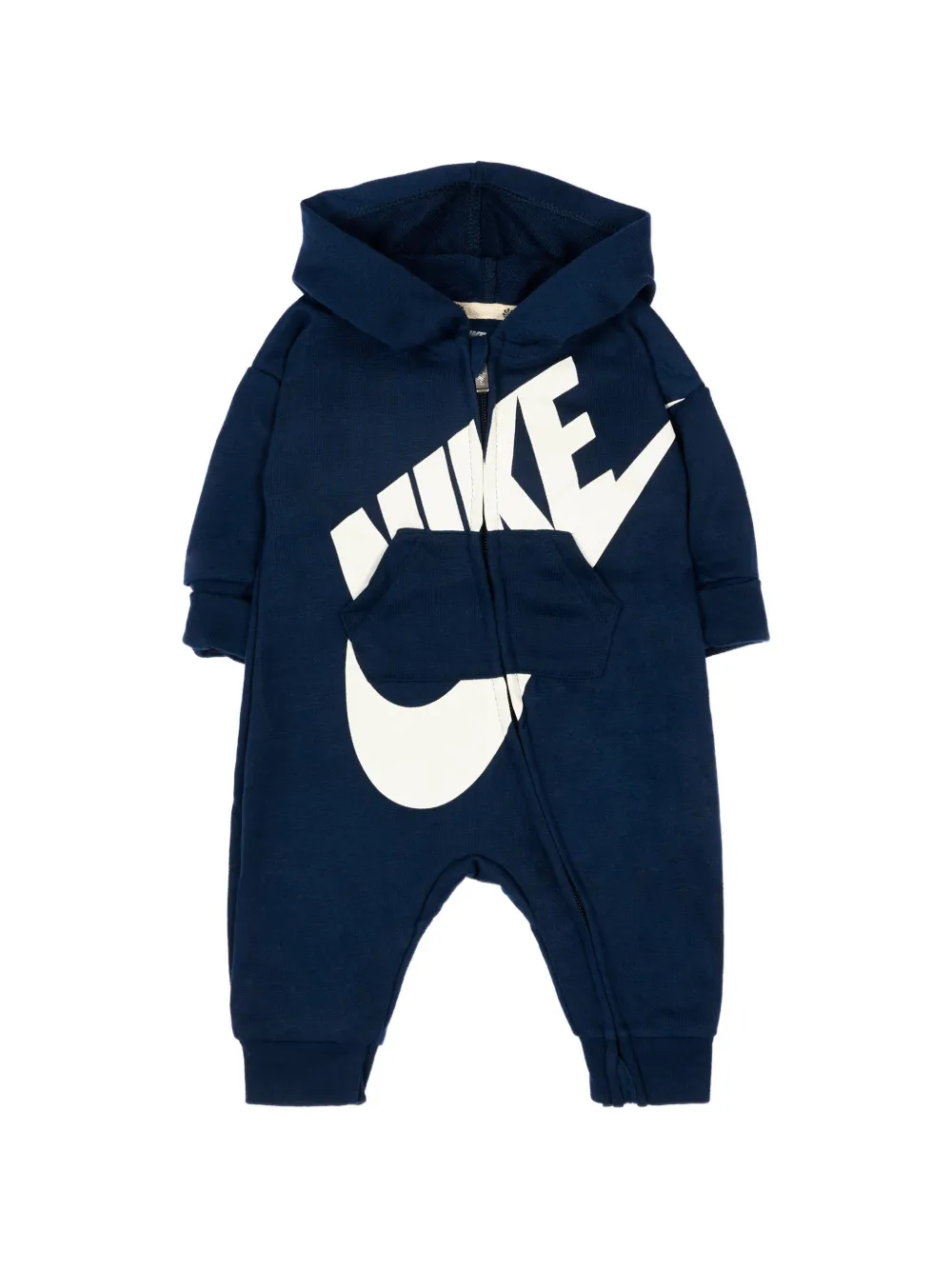 Nike Kids hooded zip romper - Blau