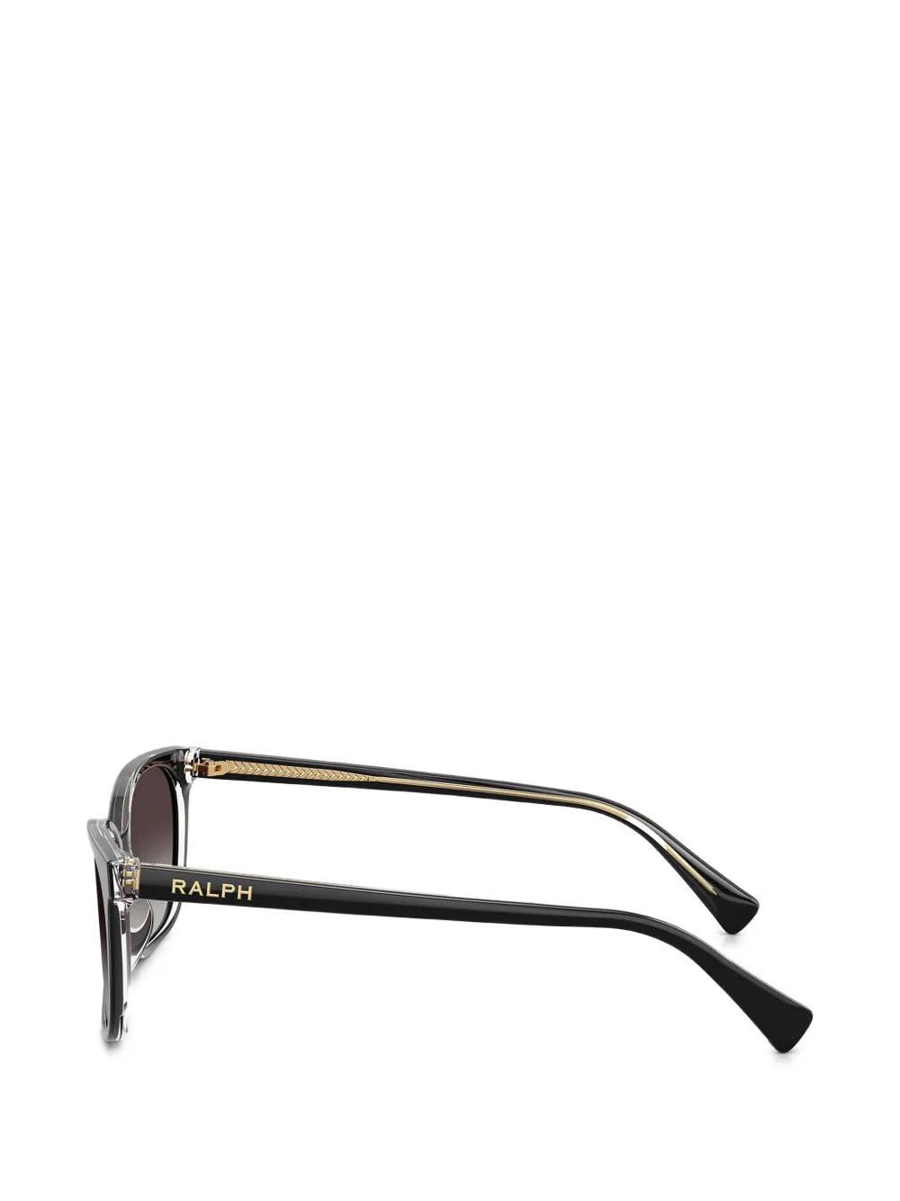 POLO RALPH LAUREN EYEWEAR Zonnebril met ovalen montuur Zwart