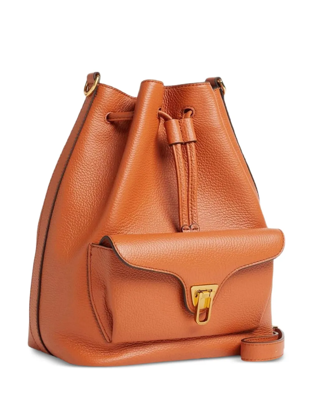 Coccinelle medium Beat Generation bucket bag - Arancione