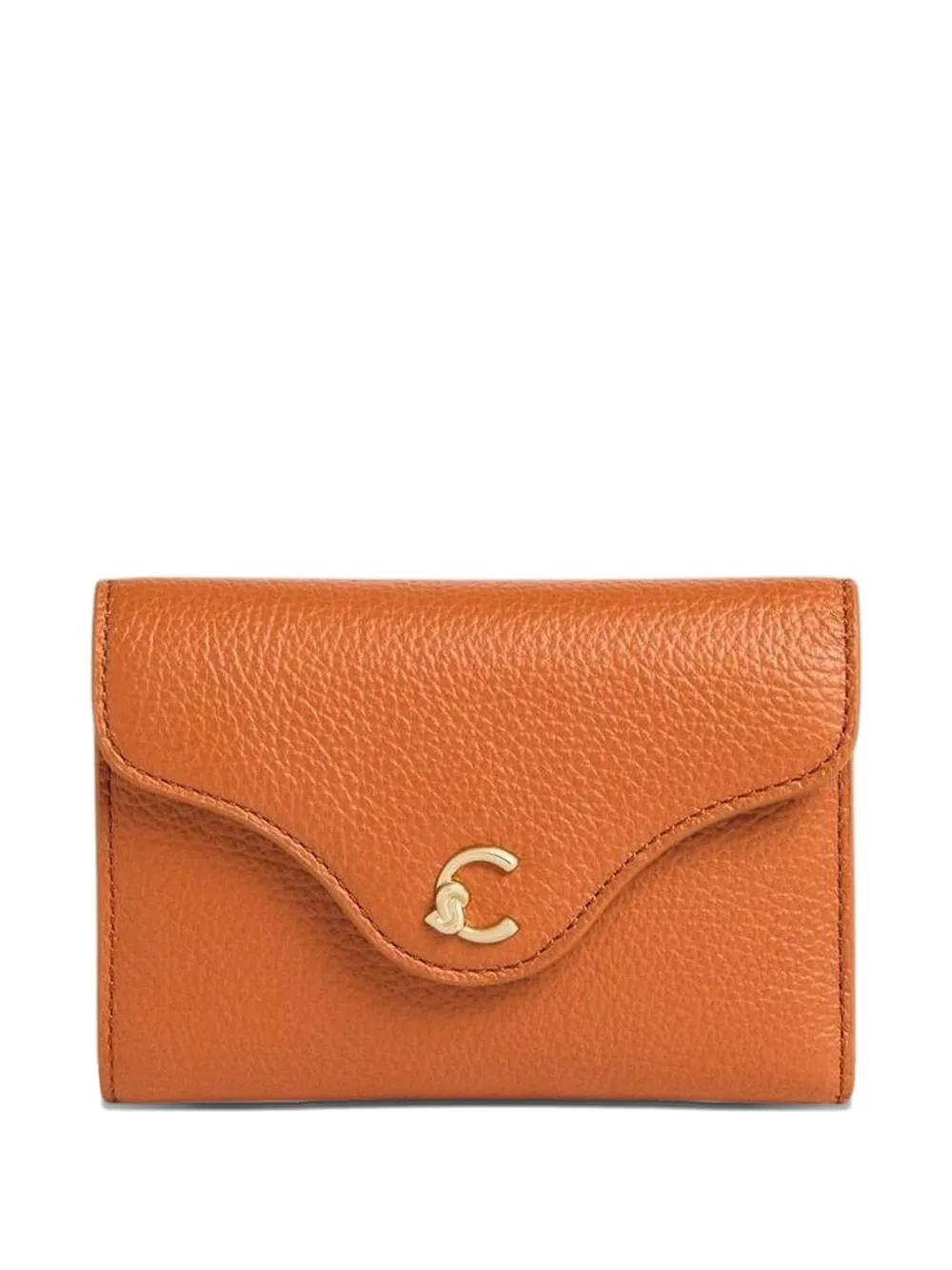 Coccinelle C-me logo wallet - Arancione