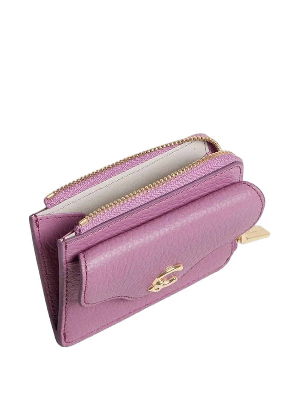  Coccinelle C-me Logo Cardholder - Purple 