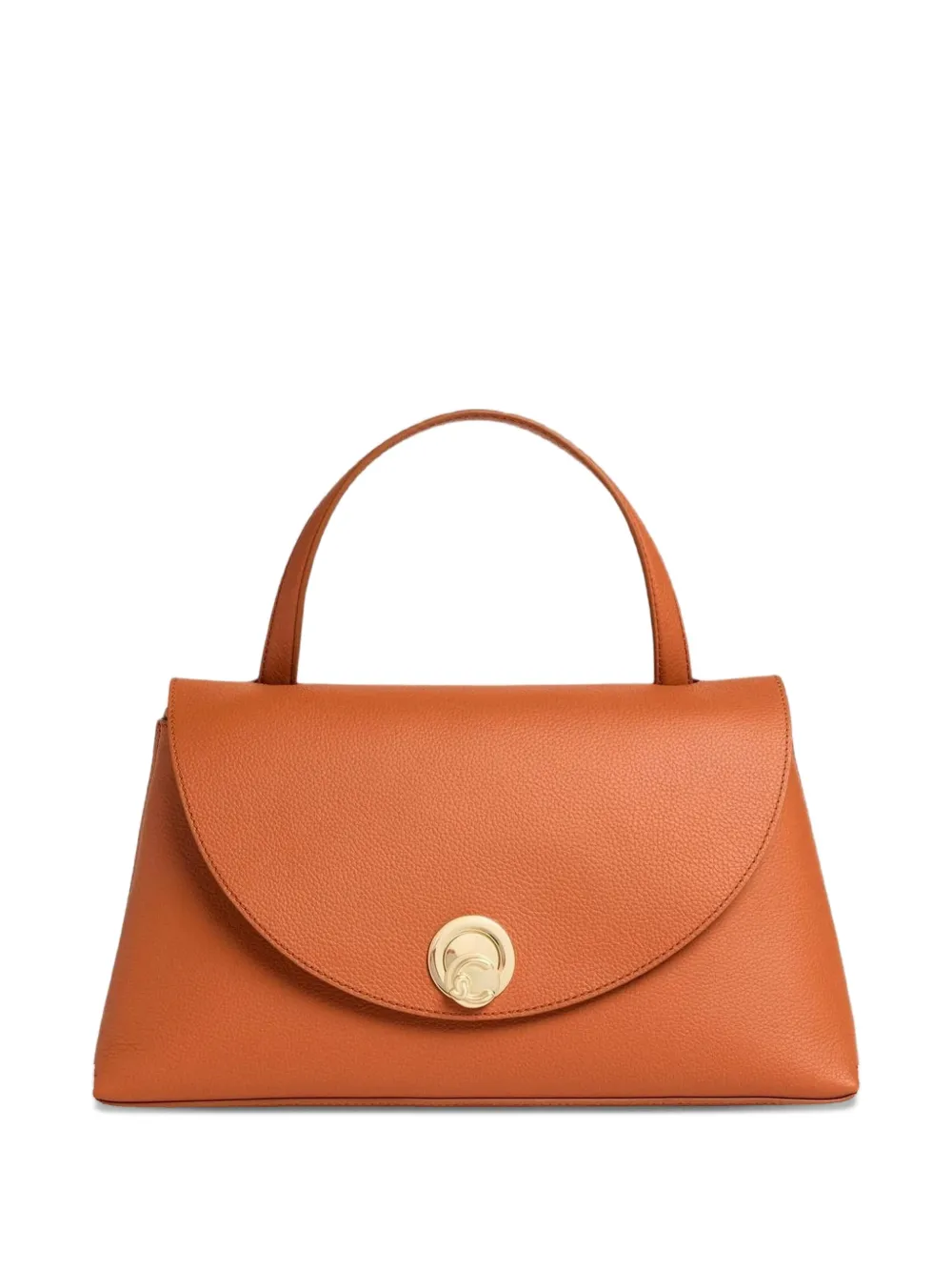 Coccinelle medium Nikla leather tote bag - Arancione