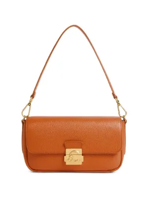 Bally レザーショルダーバッグ | ブラウン | FARFETCH JP