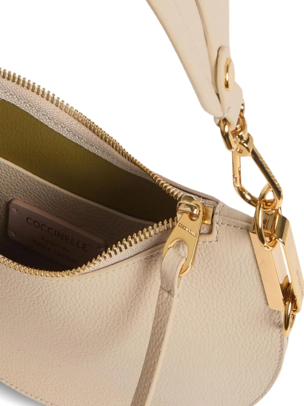 Coccinelle Sunup kleine schoudertas Beige