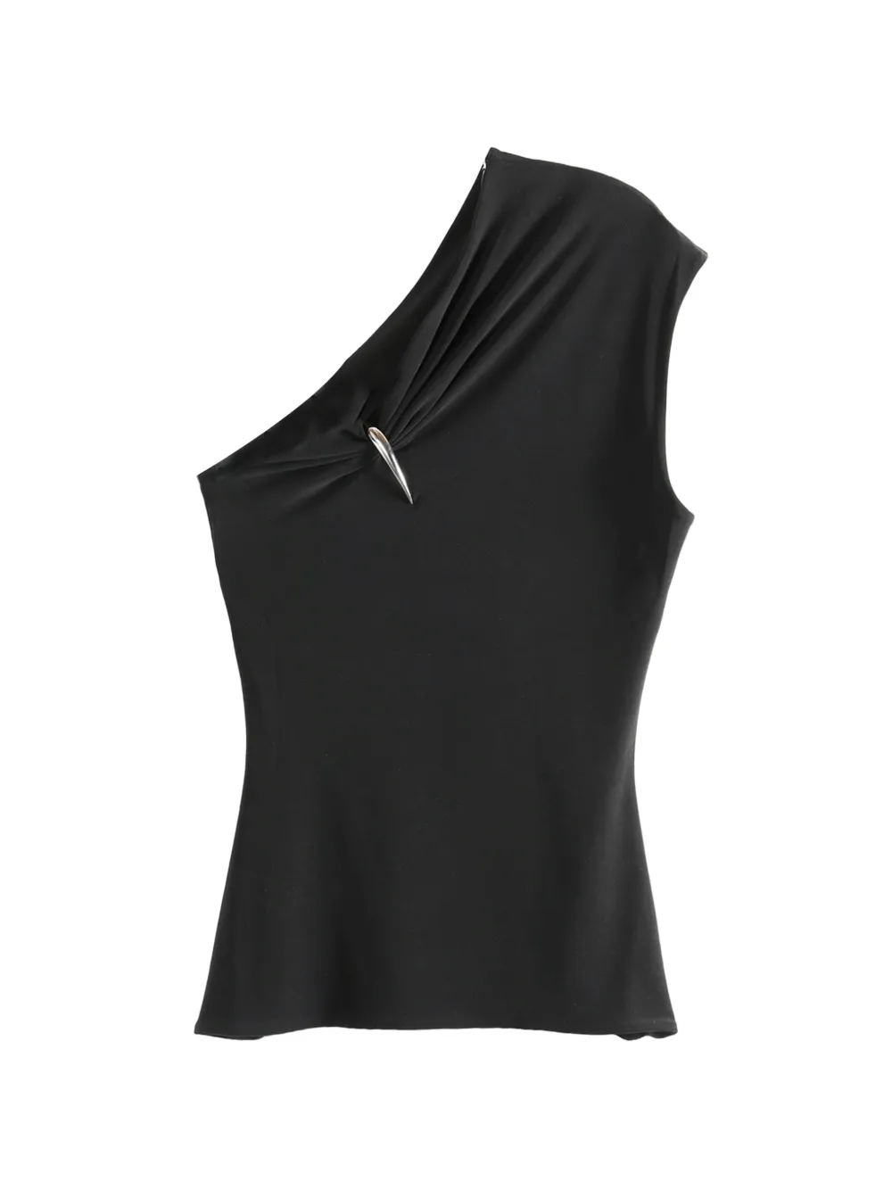Grace Ling Claw one-shoulder top - Nero