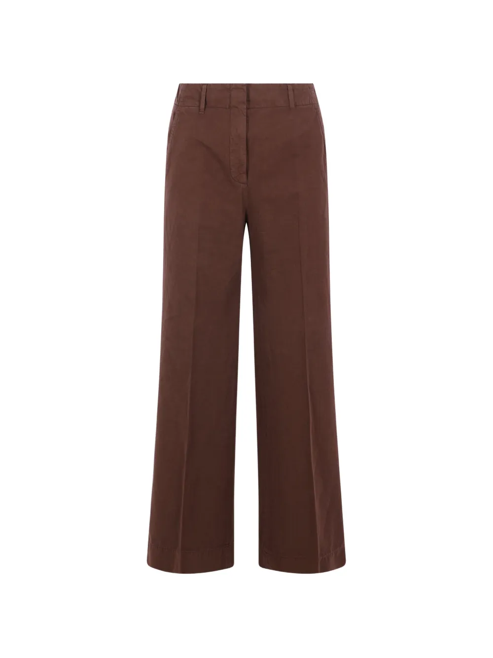 Incotex wide-leg trousers - Marrone