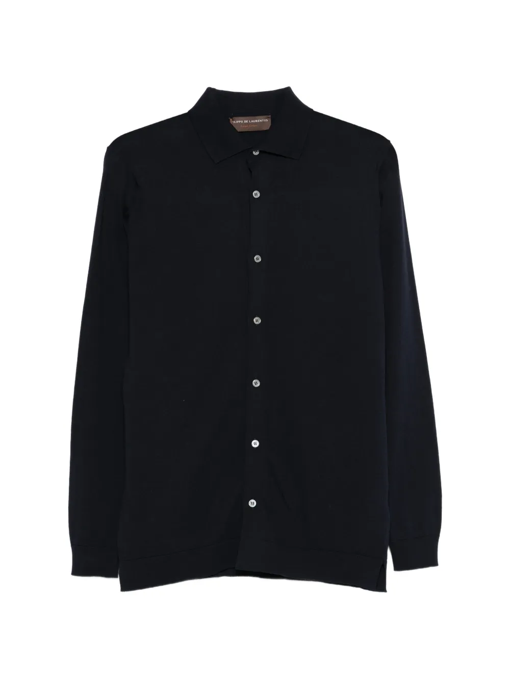 Filippo De Laurentiis long-sleeve buttoned shirt - Blu