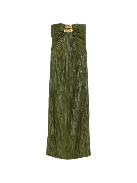 Cult Gaia Sequoia pleated maxi dress