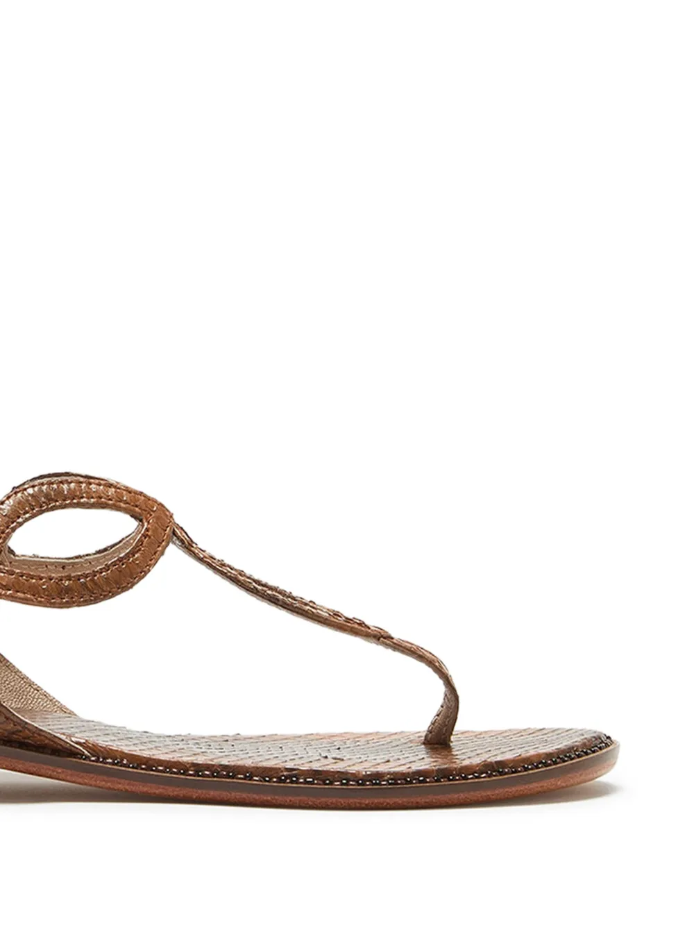 MALIPARMI Urban Spin sandalen Bruin