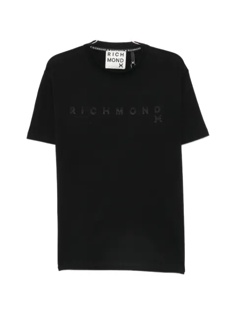John Richmond logo-embroidered T-shirt
