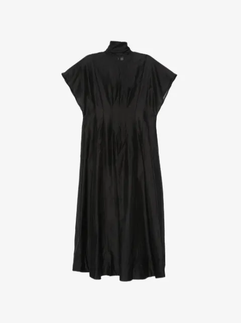 Su high-neck panelled maxi dress