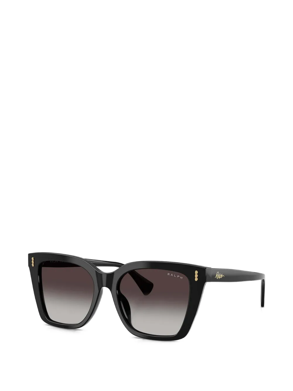 POLO RALPH LAUREN EYEWEAR Zonnebril met vierkant montuur Zwart