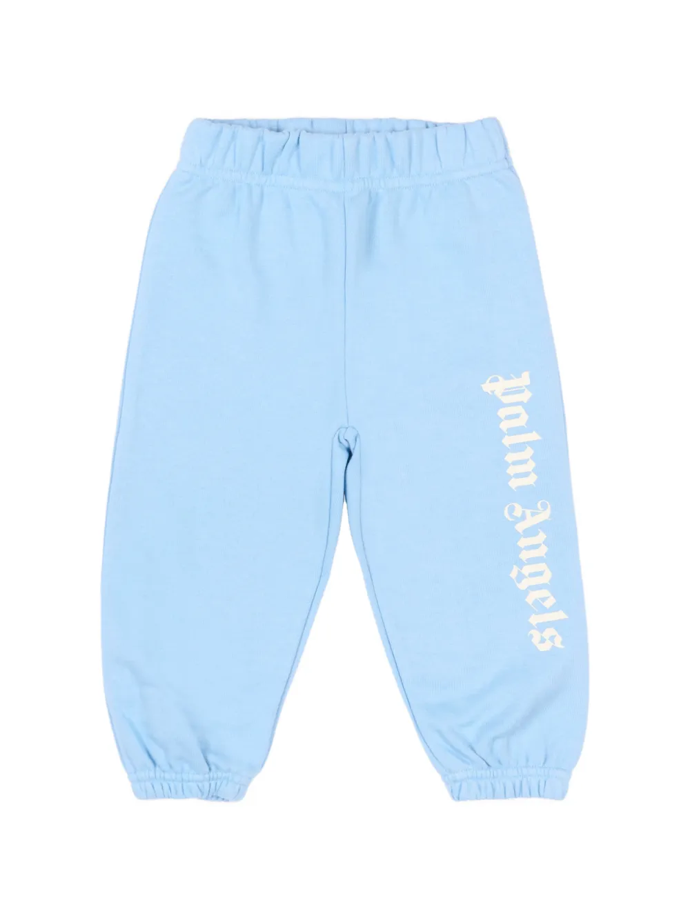 Palm Angels Kids logo sport trousers - Blu