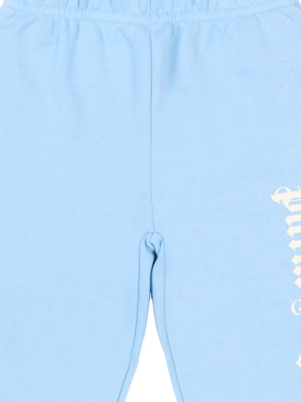 Palm Angels Kids Trainingsbroek met logo Blauw