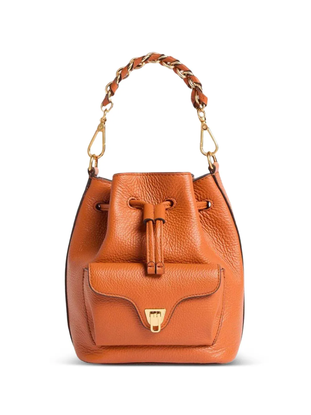 Coccinelle Borsa a secchiello Beat Generation piccola - Arancione