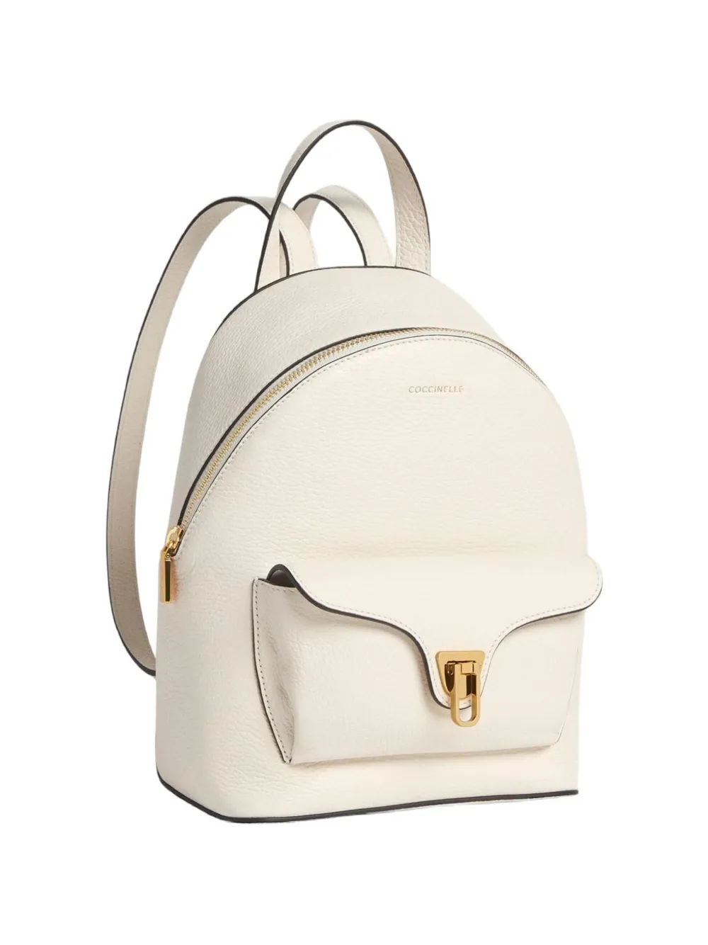  Coccinelle Small Beat Generation Backpack - Neutrals 