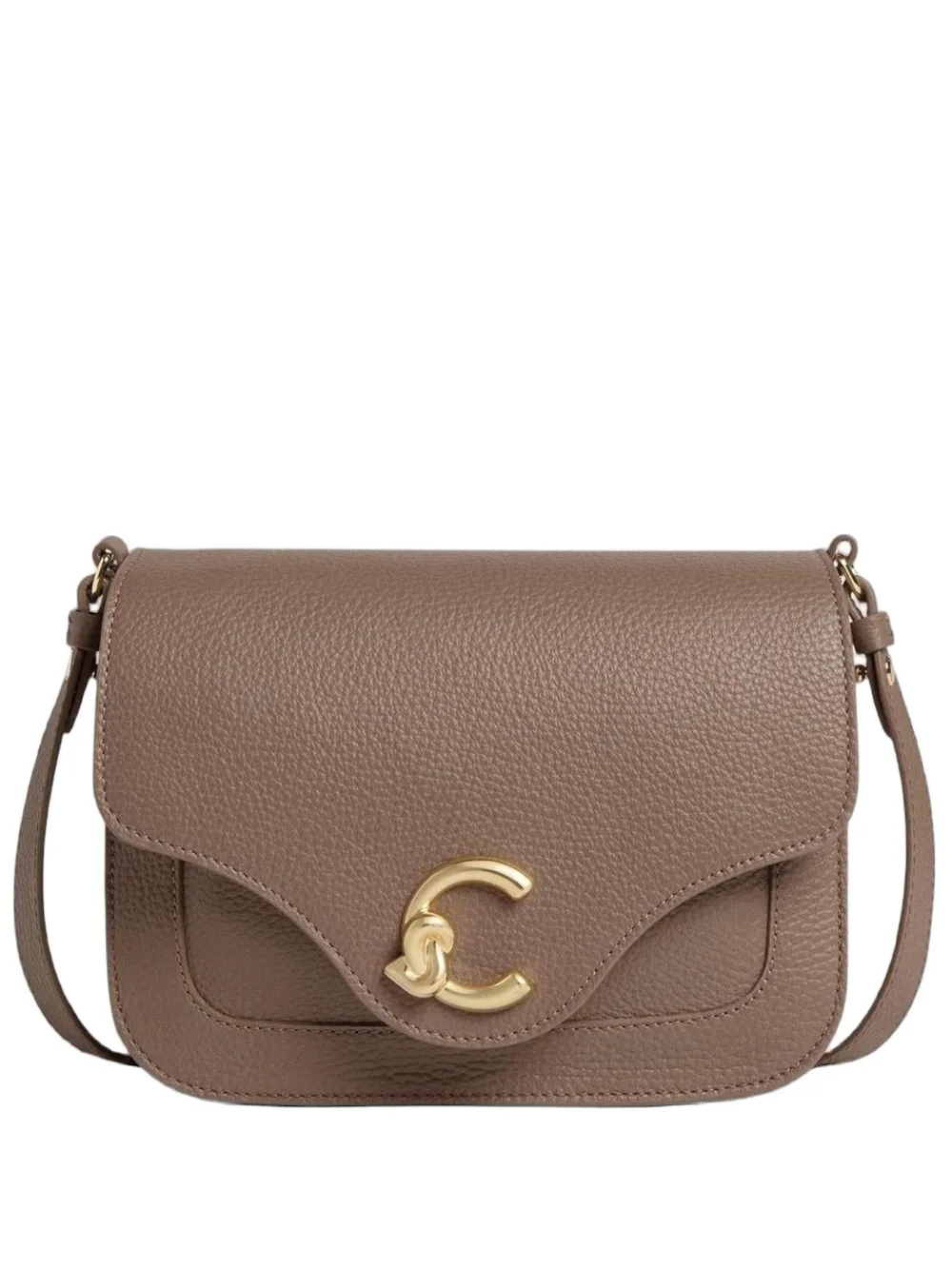 Coccinelle small C-Me shoulder bag - Marrone