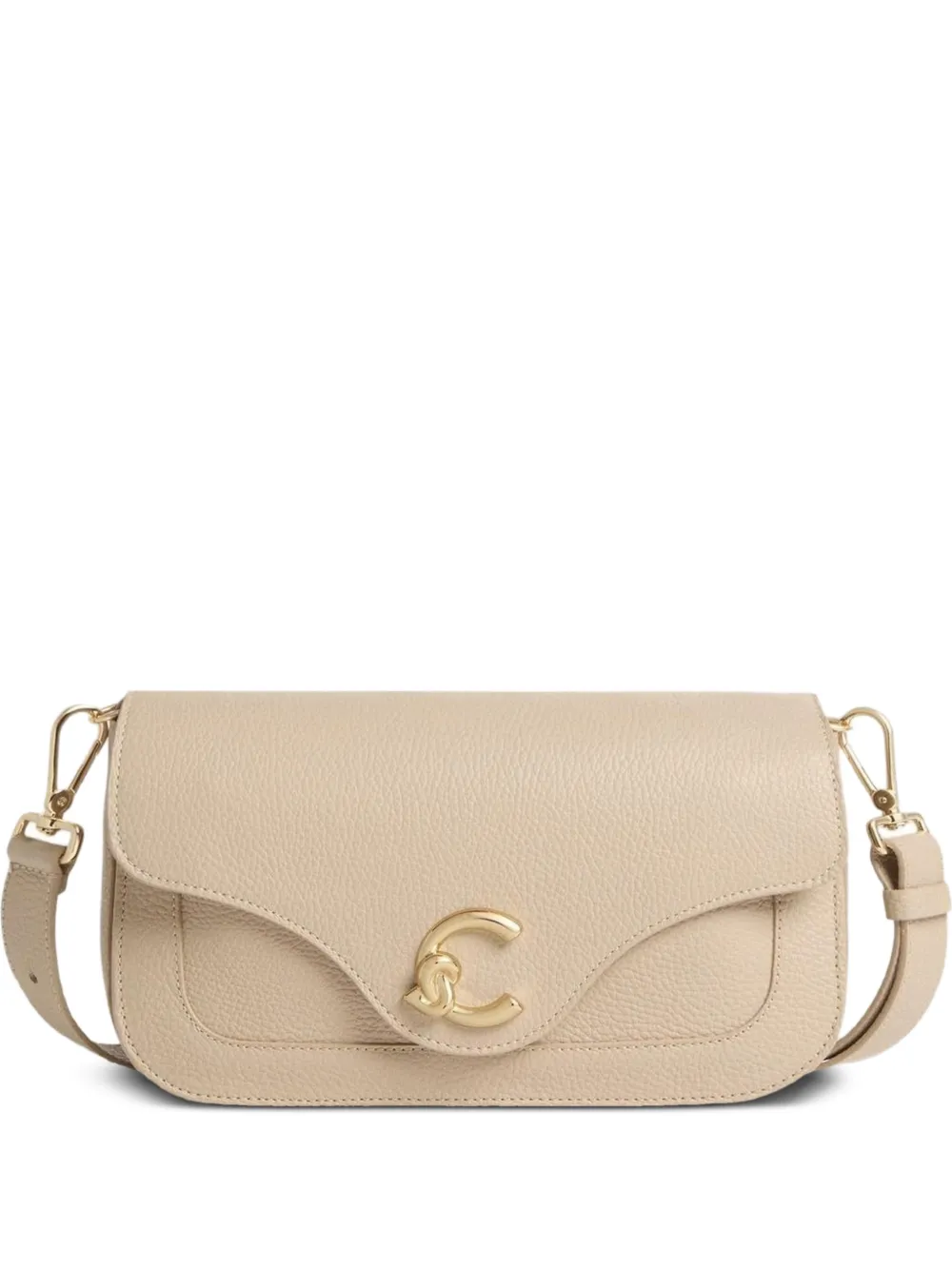 Coccinelle medium C-Me shoulder bag - Toni neutri