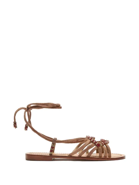 MALIPARMI beaded sandals