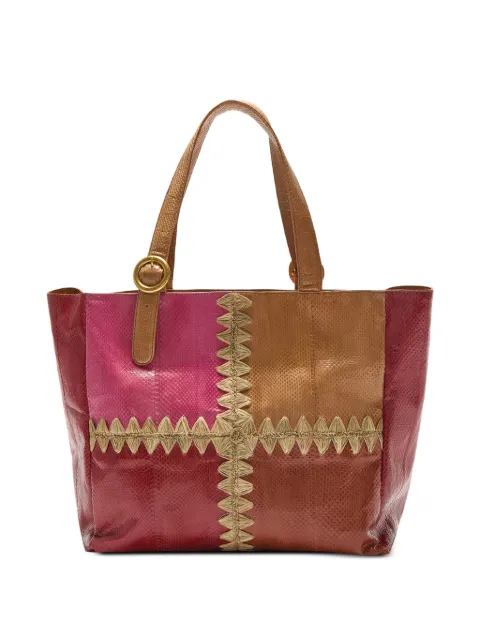 MALIPARMI patchwork tote bag