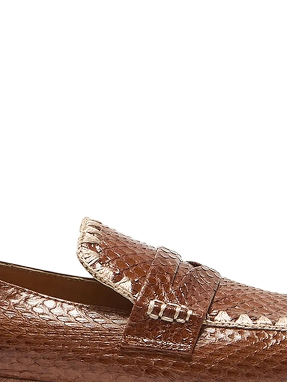  Maliparmi Leather Loafers - Brown 