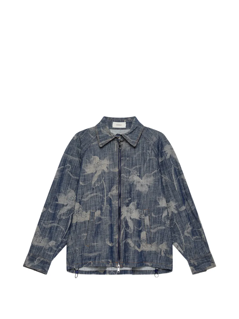 MALIPARMI Giacca a fiori - Blu