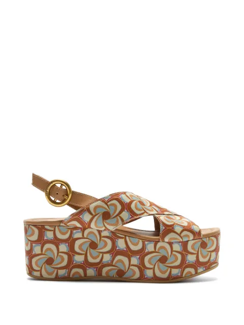 MALIPARMI floral sandals