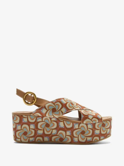 MALIPARMI floral sandals