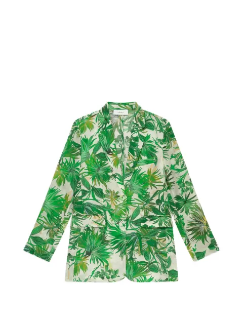 MALIPARMI blazer con estampado floral
