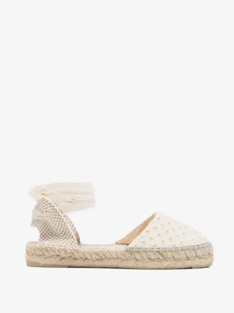 Manebi Yucatán tie-fastening espadrilles
