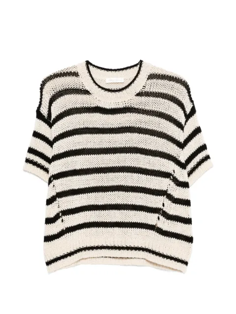 Roberto Collina striped knitted T-shirt
