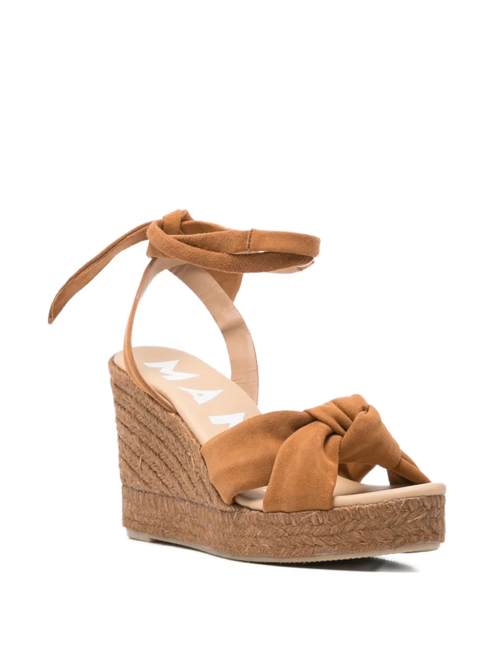 Manebi knot tie espadrilles Bruin