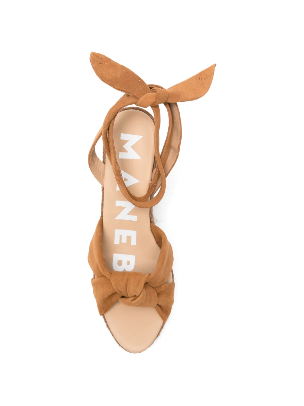 Manebi knot tie espadrilles Bruin