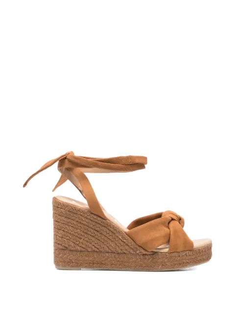 Manebi knot tie espadrilles