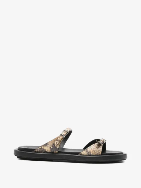POEVE buckle sandals