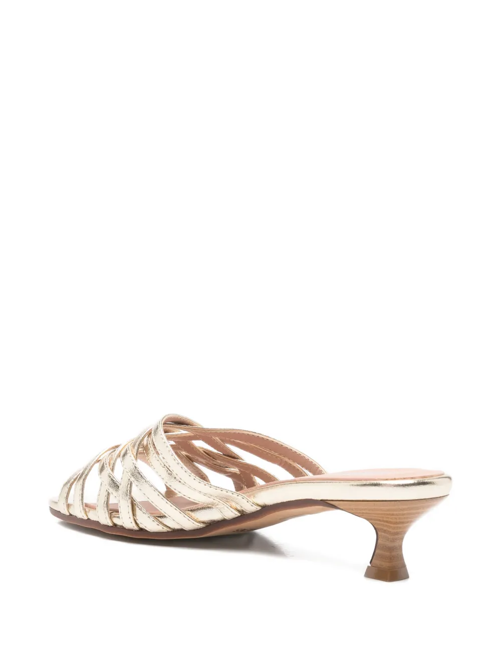 Carmens leather sandals Goud