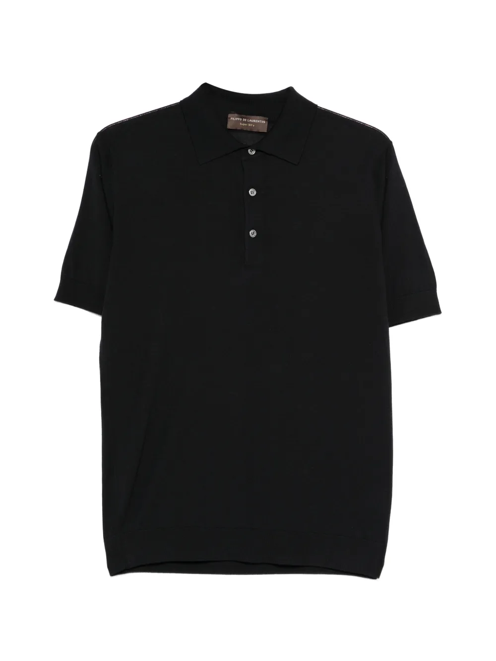 Filippo De Laurentiis short-sleeve polo shirt - Blu