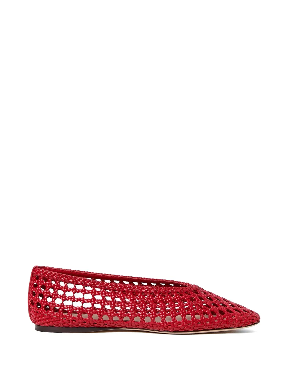 Loeffler Randall Emery ballet flats Rood