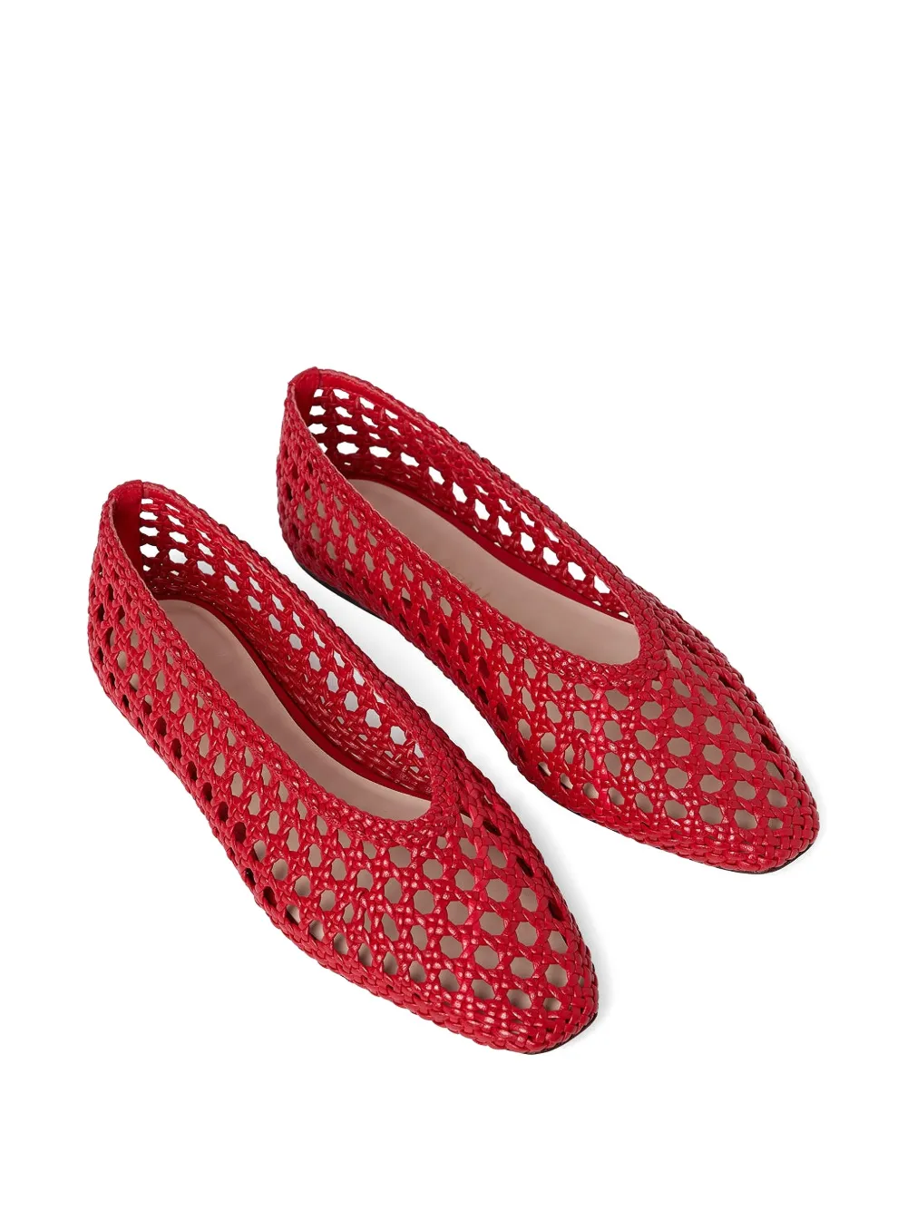 Loeffler Randall Emery ballet flats Rood