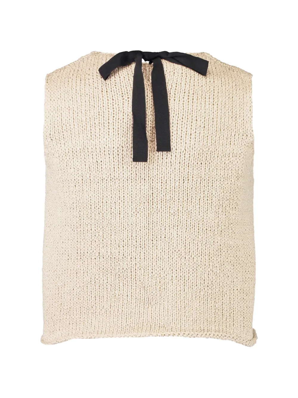 Louiza Babouryan Cotton Top - Neutrals 