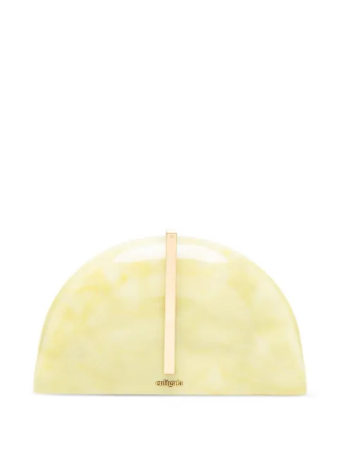 Cult Gaia Laguna marbled clutch bag